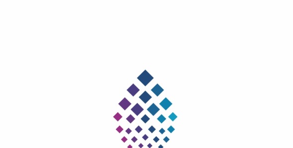 Шаблон логотипа на тему графика