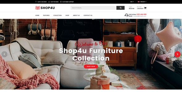 мебель отзывчивая тема magento