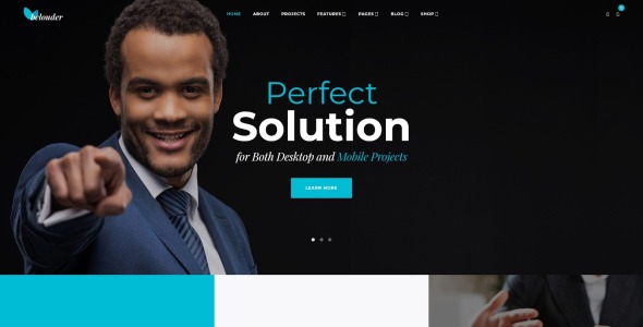 бизнес и сервис отзывчивая тема wordpress