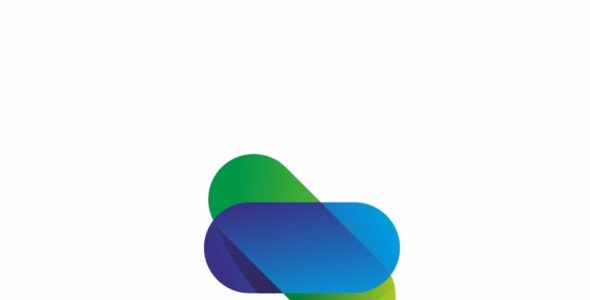Шаблон логотипа на тему графика
