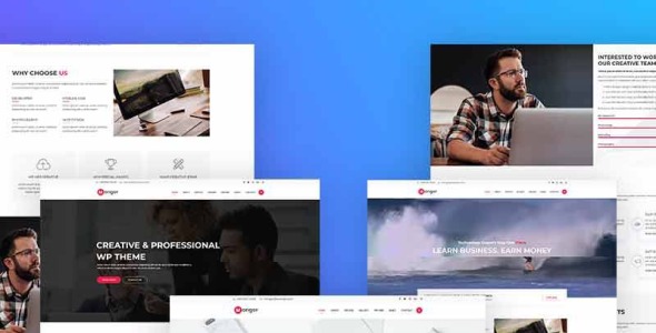 одна страница wordpress тема