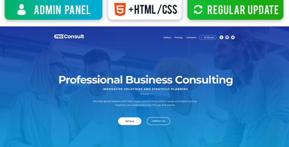 шаблон целевой страницы business motocms 3