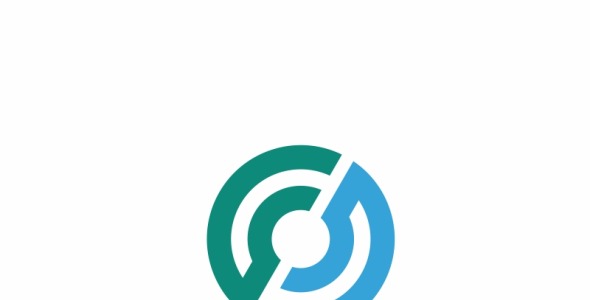 Шаблон логотипа на тему графика