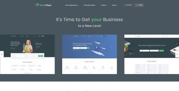 работа портал многостраничный html5 шаблон веб-сайта