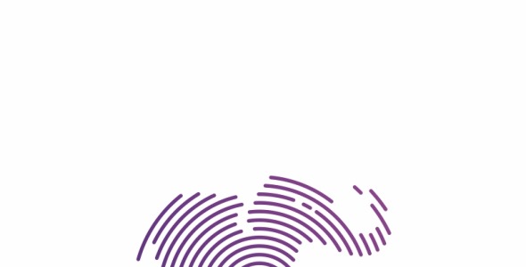 Шаблон логотипа на тему графика
