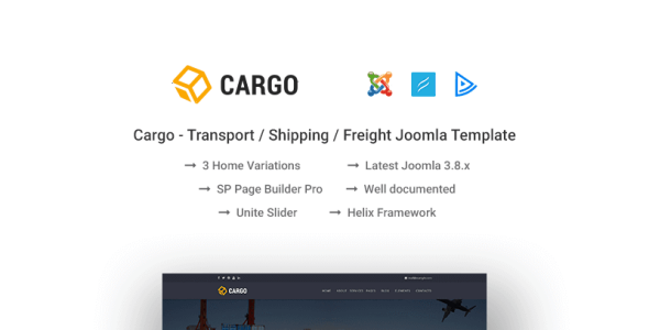 грузовой шаблон joomla