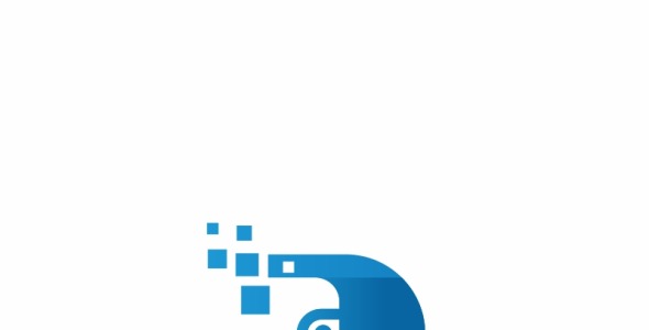 Шаблон логотипа на тему графика