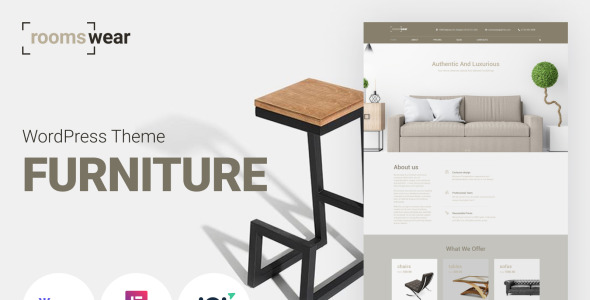 мебель wordpress elementor theme