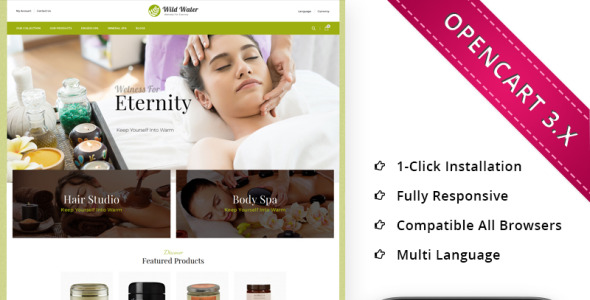адаптивный шаблон opencart