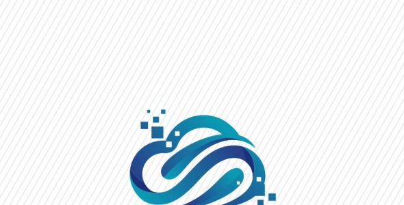 Шаблон логотипа на тему графика