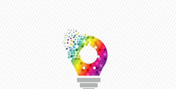 Шаблон логотипа на тему графика