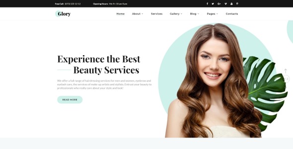 divine beauty salon многостраничный шаблон сайта