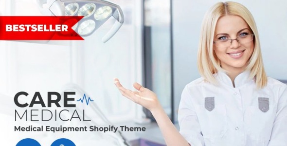 медицинское оборудование shopify тема