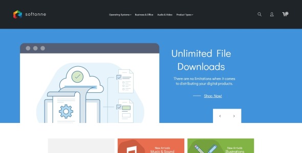 цифровые продукты magento theme
