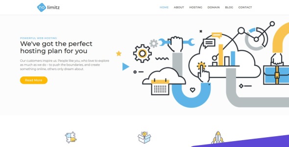 хостинг шаблона moto cms 3
