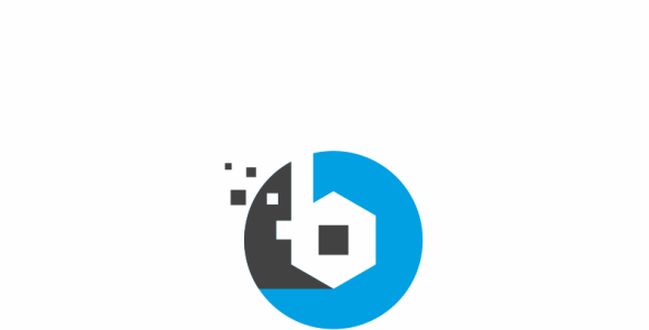 Шаблон логотипа на тему графика