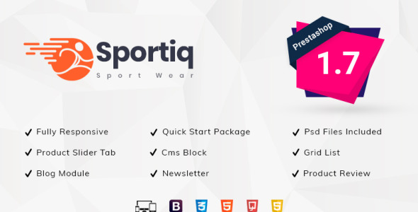 спортивный магазин sportiq тема prestashop