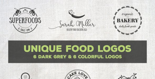 Шаблон логотипа на тему графика