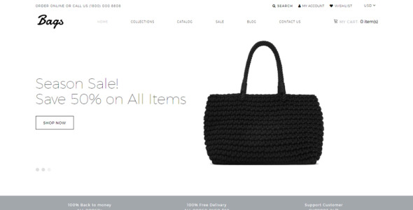 модный магазин clean shopify тема