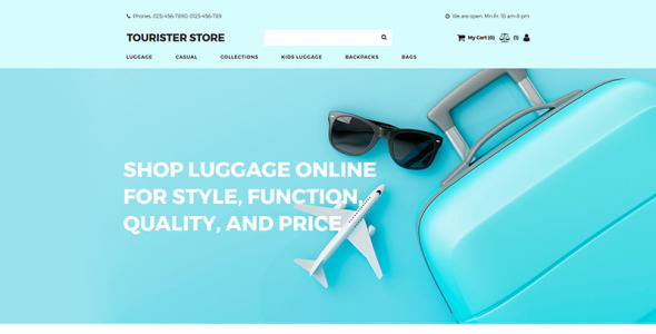 шаблон электронной коммерции travel store motocms