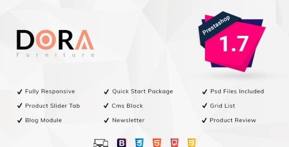 Dora Furniture Shop PrestaShop Theme