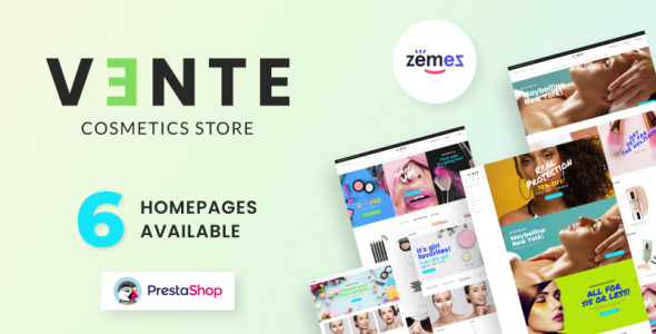 магазин косметики clean bootstrap ecommerce
