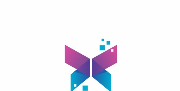Шаблон логотипа на тему графика