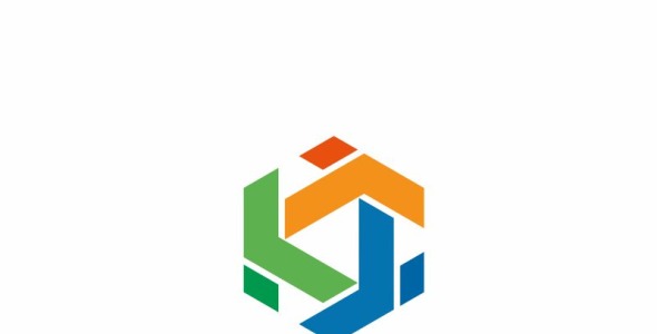 Шаблон логотипа на тему графика