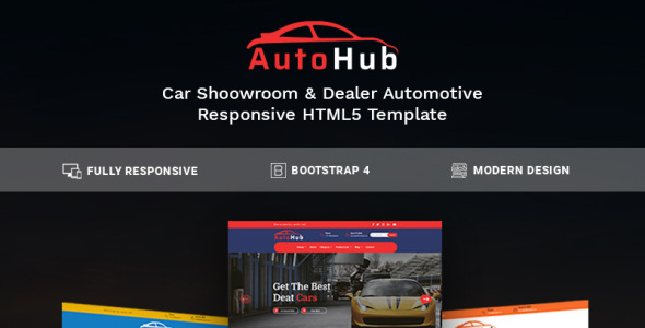 AutoHub Website Template