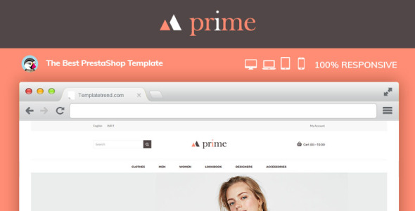 Prime Fashion Designer PrestaShop Theme
