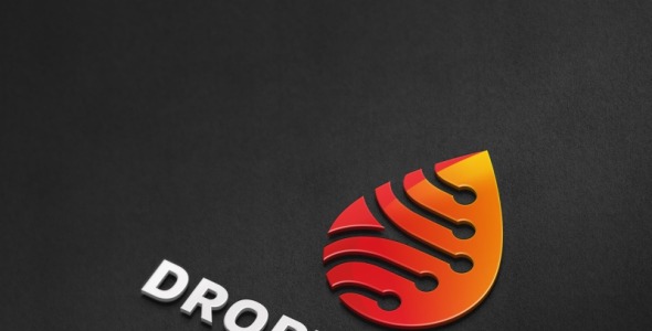 Шаблон логотипа на тему графика