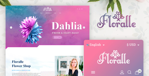 Floralle OpenCart Template