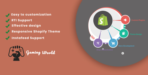 игровая тема shopify