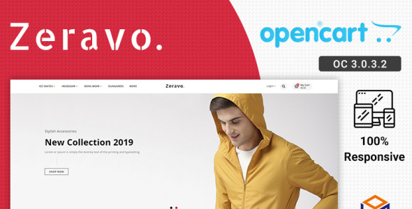 zeravo fashion отзывчивый шаблон opencart