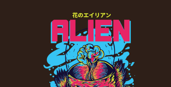T-shirt Design на тему графика