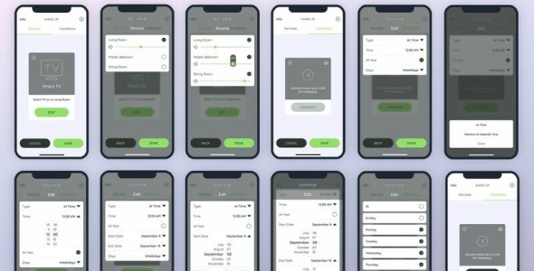 UI элементы на тему графика