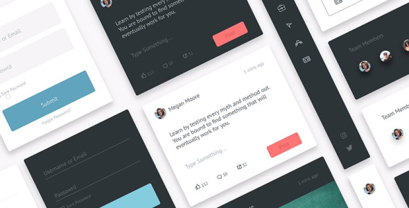 UI элементы на тему графика