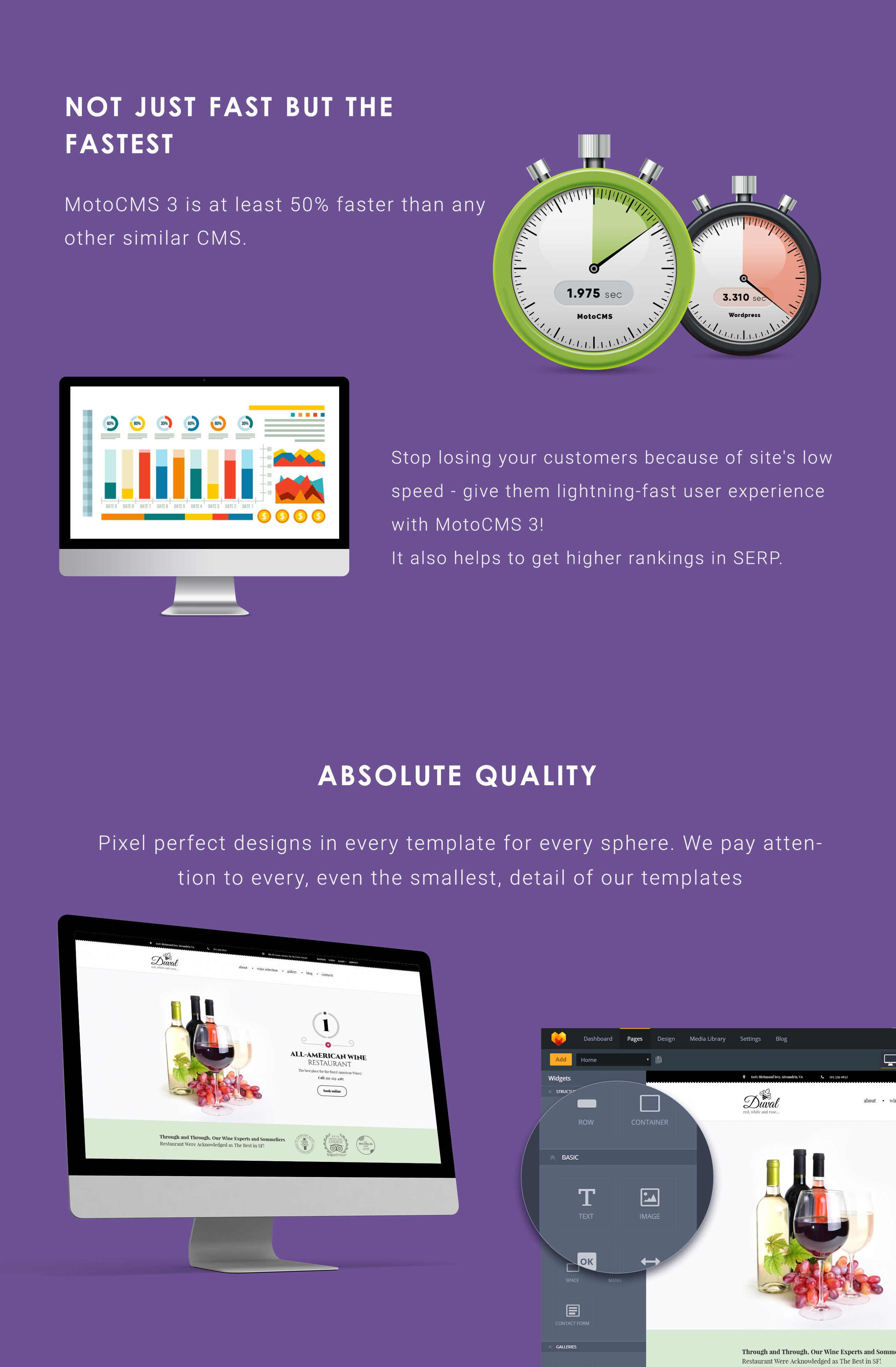 шаблон wine moto cms 3