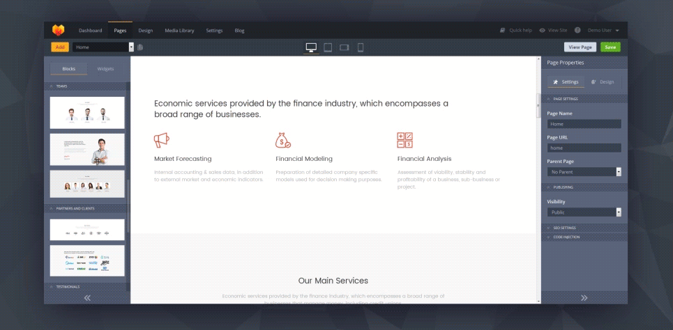 премиум шаблон moto cms 3
