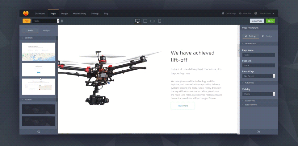 премиум шаблон moto cms 3