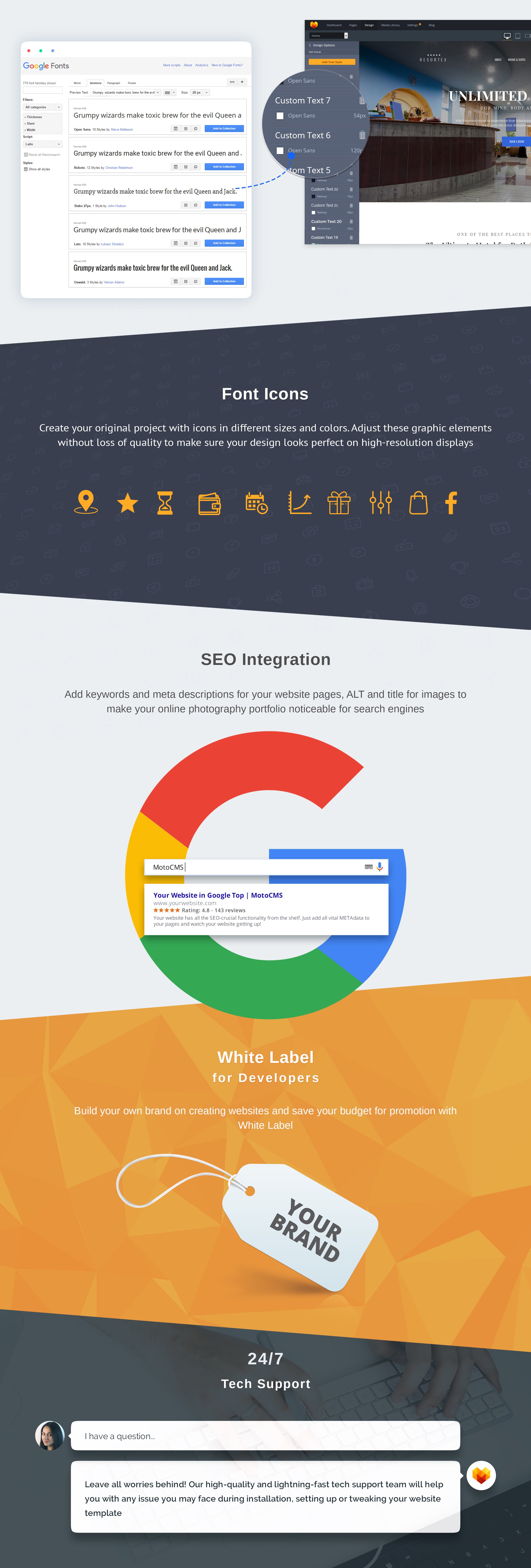 hotels premium moto cms 3 шаблон
