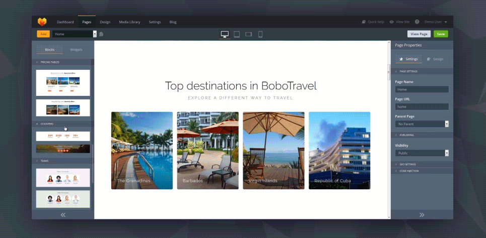 travel premium moto cms 3 шаблон