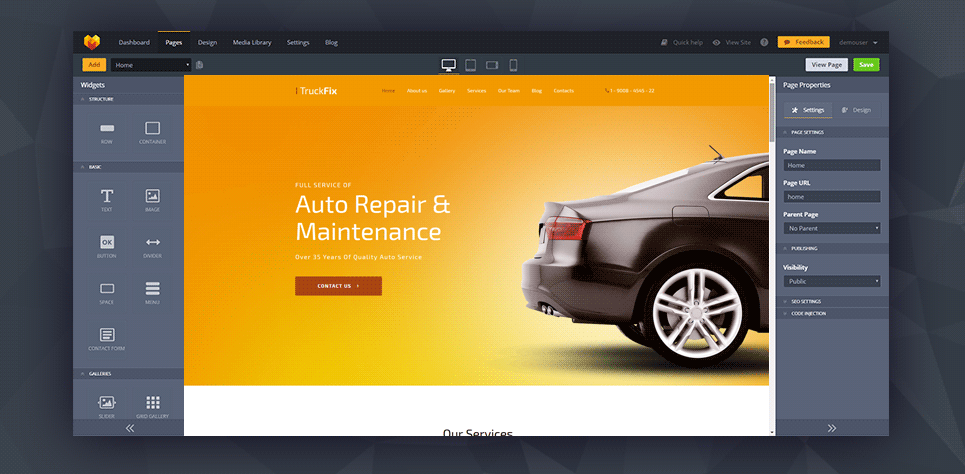 премиум moto cms 3 шаблон