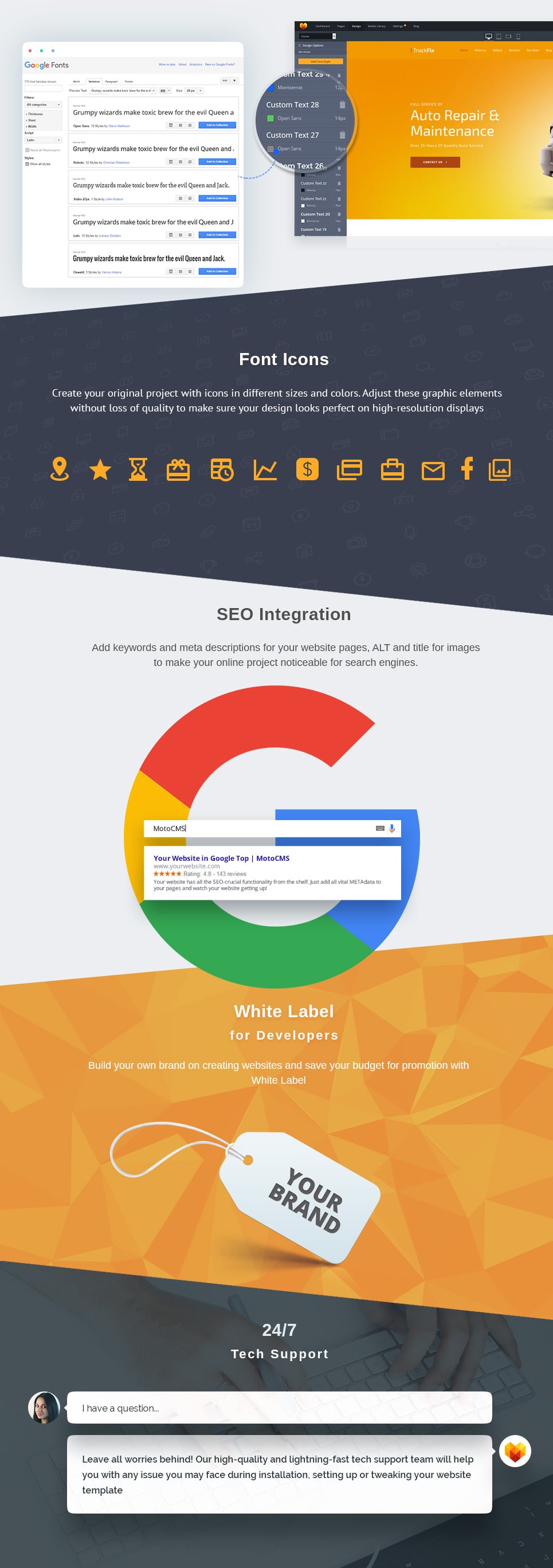 премиум moto cms 3 шаблон