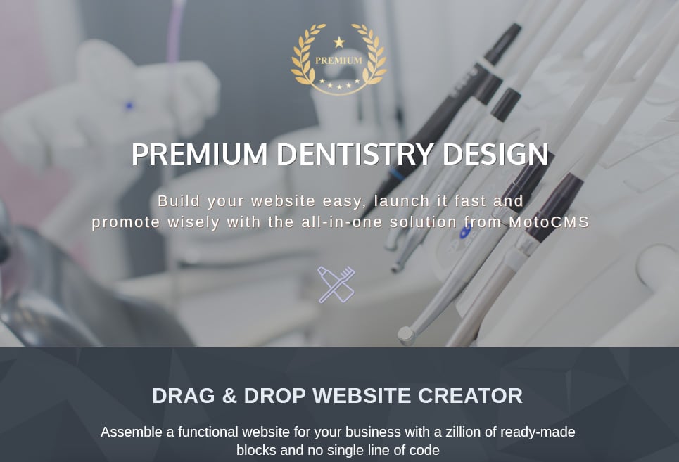 шаблон teethboost moto cms 3