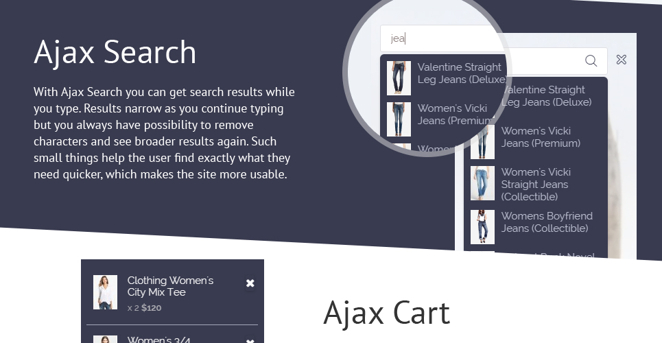 шаблон opencart магазина Моды и одежды