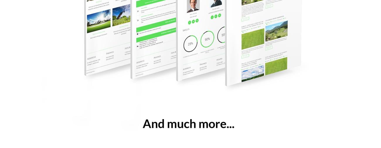 шаблон golf &amp; sport joomla