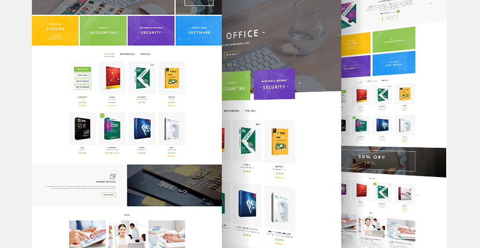 сумасшедшая мягкая тема prestashop