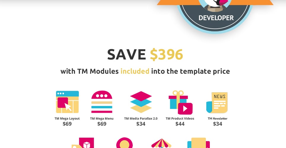 аудио магазин отзывчивая тема prestashop