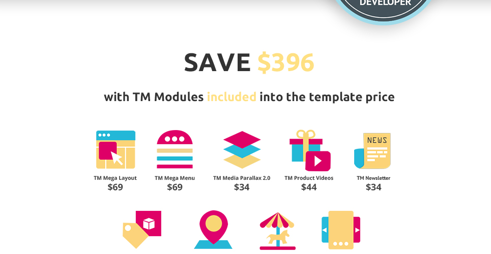 тема магазина для беременных prestashop